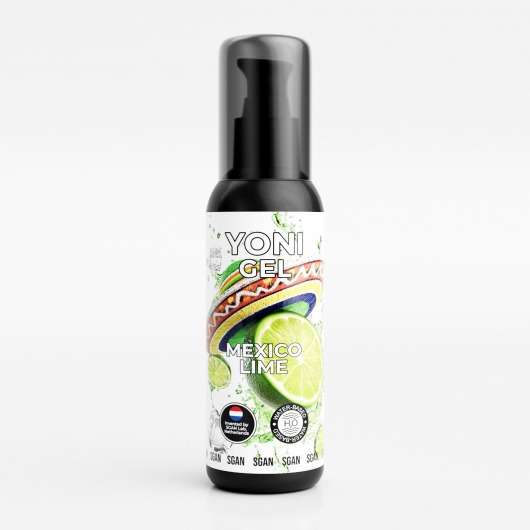 Лубрикант для орального секса SGAN со вкусом мексиканского лайма - 100 мл. - SGAN - купить с доставкой в Омске