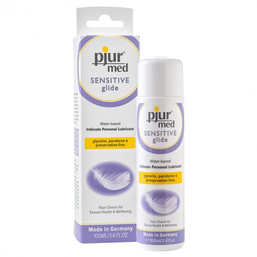 Лубрикант для чувствительной кожи pjur MED Sensitive glide - 100 мл. - Pjur - купить с доставкой в Омске