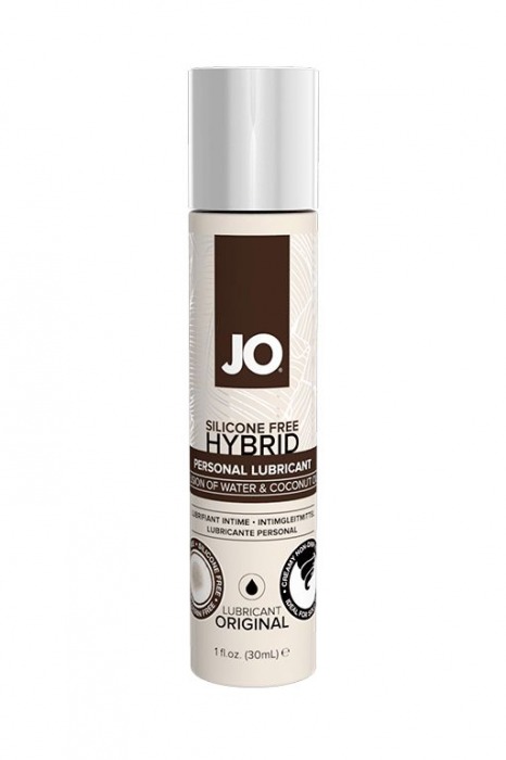 Водно-масляный лубрикант JO Silicon free Hybrid Lubricant ORIGINAL- 30 мл. - System JO - купить с доставкой в Омске