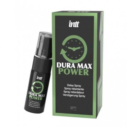 Пролонгирующий спрей Dura Max - 12 мл. - INTT - купить с доставкой в Омске