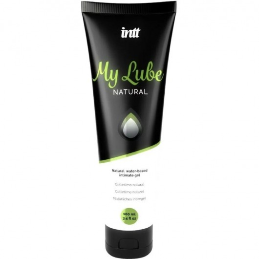 Увлажняющий гель-лубрикант на водной основе  для тела My Lube Natural - 100 мл. - INTT - купить с доставкой в Омске