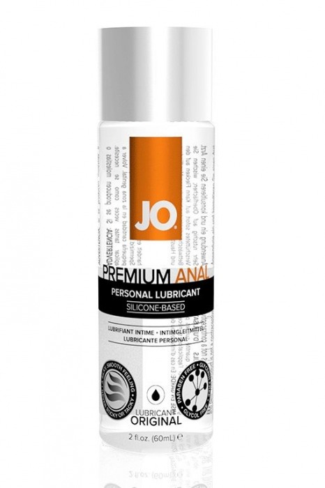 Анальный лубрикант на силиконовой основе JO Anal Premium - 60 мл. - System JO - купить с доставкой в Омске