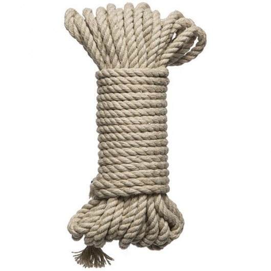 Верёвка для связывания и фиксации Bind Tie - 9,14 м. - Doc Johnson - купить с доставкой в Омске