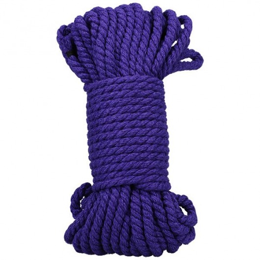 Фиолетовая верёвка для связывания и фиксации Bind Tie - 15,24 м. - Doc Johnson - купить с доставкой в Омске