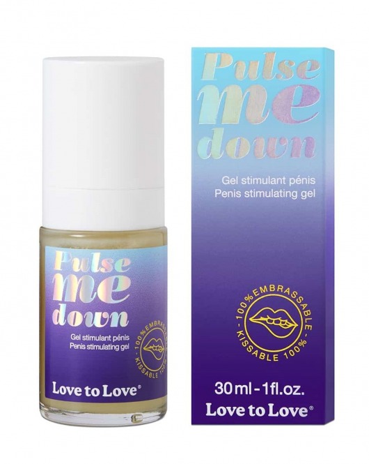 Стимулирующий гель для пениса Pulse Me Down - 30 мл. - Love to Love - купить с доставкой в Омске