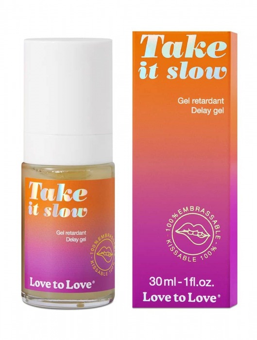 Пролонгирующий гель для мужчин Take It Slow - 30 мл. - Love to Love - купить с доставкой в Омске