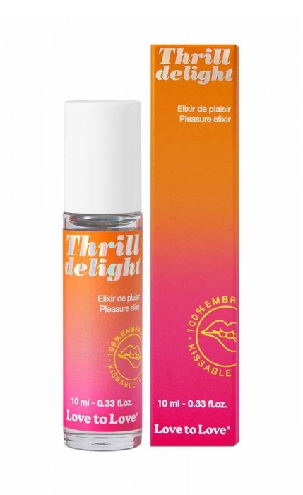 Возбуждающий гель Thrill Delight - 10 мл. - Love to Love - купить с доставкой в Омске