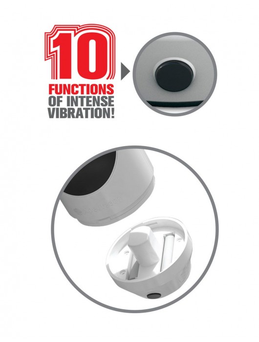 Мастурбатор-вагина Extreme Toyz Mega Grip Vibrating Stroker Mouth - Pipedream - в Омске купить с доставкой