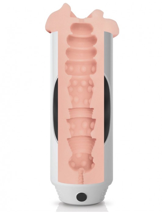 Мастурбатор-вагина Extreme Toyz Mega Grip Vibrating Stroker Mouth - Pipedream - в Омске купить с доставкой