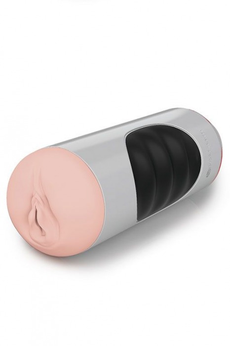 Мастурбатор-вагина Extreme Toyz Mega Grip Vibrating Stroker Mouth - Pipedream - в Омске купить с доставкой