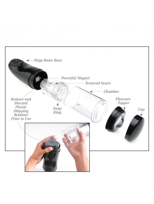 Перезаряжаемый мастурбатор-вагина с держателем для мобильных устройств Extreme Toyz Me - Pipedream - в Омске купить с доставкой