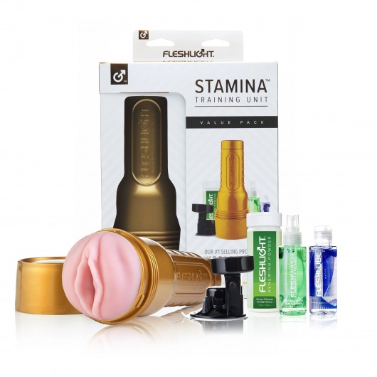 Набор для мастурбации Fleshlight Stamina Training Unit - Fleshlight - в Омске купить с доставкой