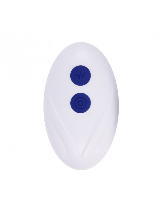 Синее эрекционное виброкольцо с клиторальной подушечкой и пультом ДУ Adjustable Fun Ring - Zero Tolerance - в Омске купить с доставкой