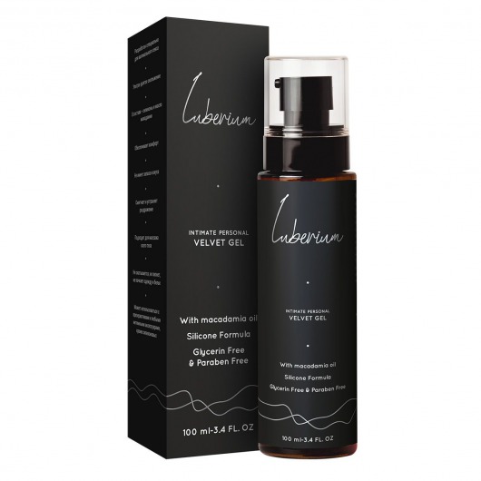 Интимный гель на силиконовой основе с маслом макадамии Luberium Velvel Gel - 100 мл. - Luberium - купить с доставкой в Омске