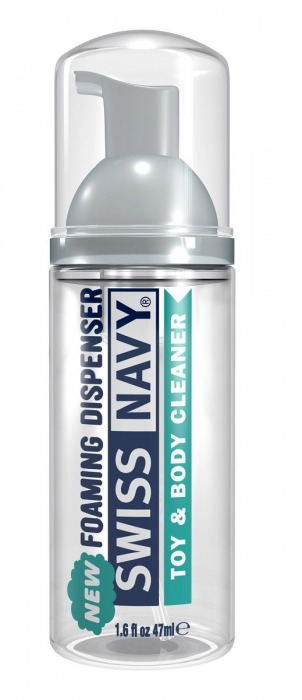 Очищающая пенка для игрушек и тела Toy   Body Cleaner Foamer - 47 мл. - Swiss navy - купить с доставкой в Омске