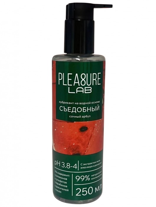 Лубрикант на водной основе Pleasure Lab с ароматом арбуза - 250 мл. - Pleasure Lab - купить с доставкой в Омске