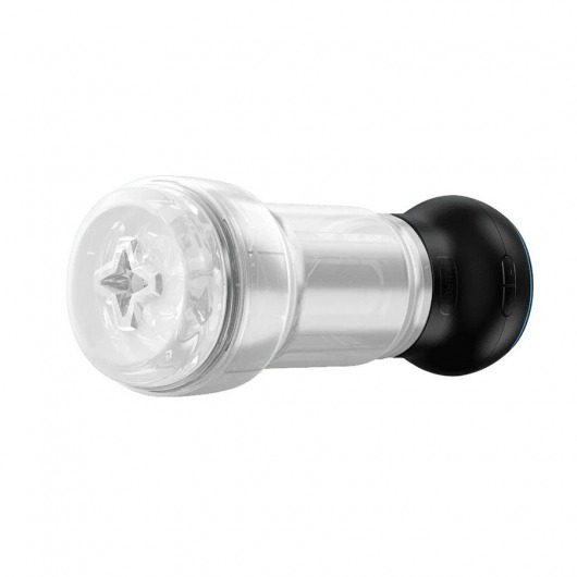 Набор PowerBlow   Feel Pocket Stroker Crystal: мастурбатор и интерактивная насадка - Kiiroo - в Омске купить с доставкой