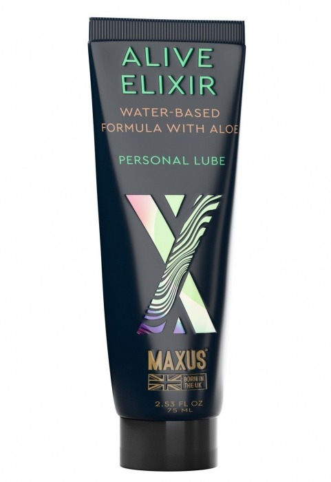 Интимный гель на водной основе MAXUS Alive Elixir - 75 мл. - Maxus - купить с доставкой в Омске