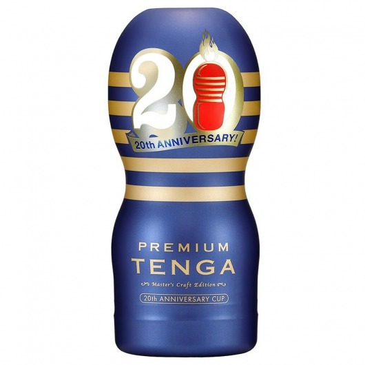 Мастурбатор Tenga Premium 20th Anniversary Cup - Tenga - в Омске купить с доставкой