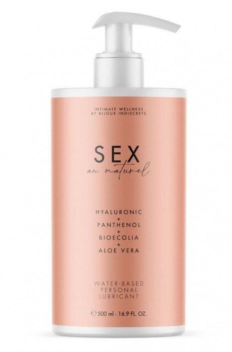 Лубрикант на водной основе Water-based Personal Lubricant - 500 мл. - Bijoux Indiscrets - купить с доставкой в Омске