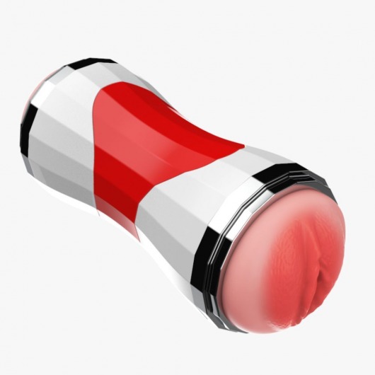 Двусторонний мастурбатор в колбе Power Grip Cup - вагина и ротик - Boys of Toys - в Омске купить с доставкой