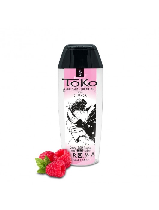 Интимная смазка TOKO Aroma Raspberry Feeling с ароматом малины - 165 мл. - Shunga - купить с доставкой в Омске