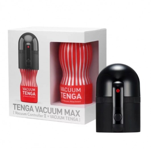 Набор Tenga Vacuum Max: мастурбатор и устройство для создания вакуума - Tenga - в Омске купить с доставкой