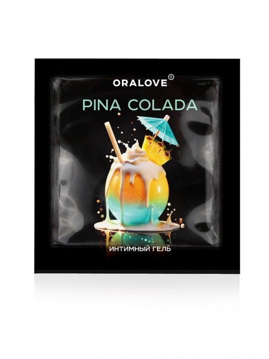 Саше съедобной оральной смазки OraLove с ароматом пина колада - 3 гр. - Биоритм - купить с доставкой в Омске