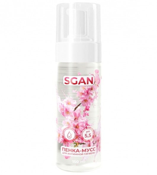 Пенка-мусс для интимной гигиены SGAN с пребиотиками - 150 мл. - SGAN - купить с доставкой в Омске