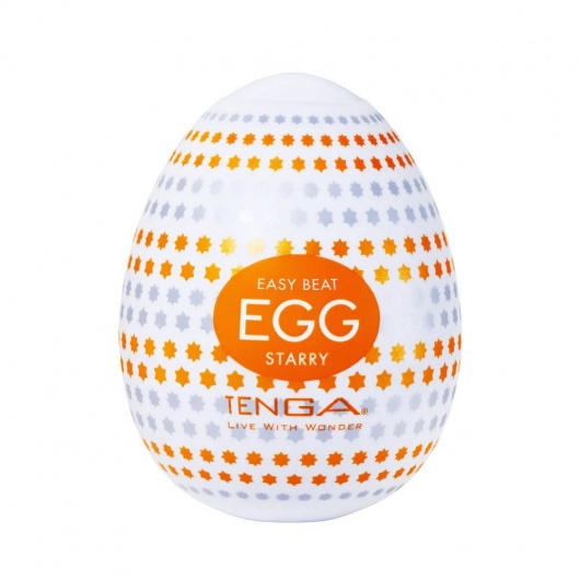 Мастурбатор-яйцо Tenga Egg Starry - Tenga - в Омске купить с доставкой