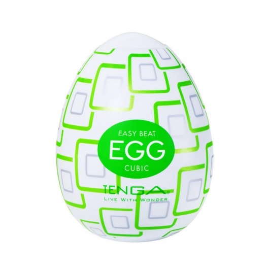 Мастурбатор-яйцо Tenga Egg Cubic - Tenga - в Омске купить с доставкой