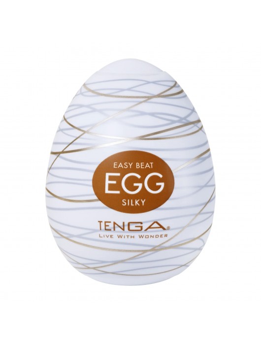 Мастурбатор-яйцо Tenga Egg Silky - Tenga - в Омске купить с доставкой