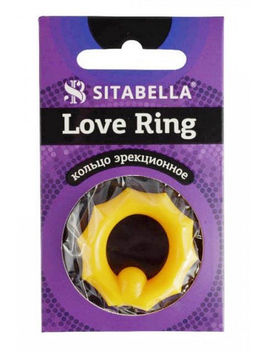 Цветное эрекционное кольцо Love Ring - Sitabella - в Омске купить с доставкой