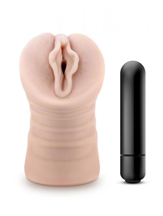 Телесный мастурбатор-вагина Destini - Blush Novelties - в Омске купить с доставкой