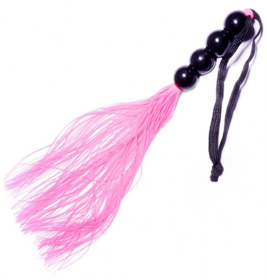 Розовая силиконовая плеть - 35,5 см. - Boys of Toys - купить с доставкой в Омске