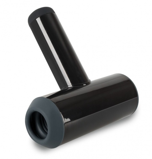 Черный мастурбатор с удобной ручкой Masturbator with 2 Functions - Orion - в Омске купить с доставкой