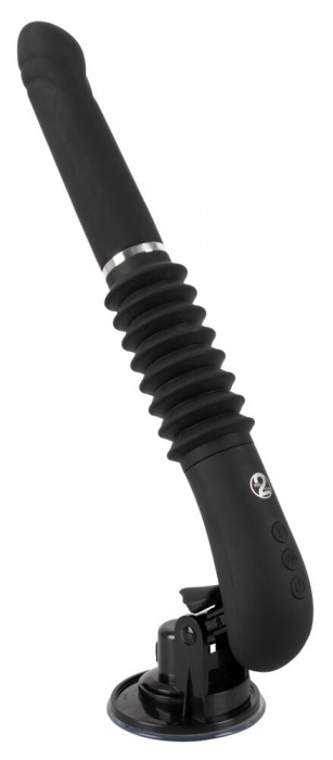 Черная секс-машина с пультом ДУ RC Fucking Machine 2.0 - Orion - купить с доставкой в Омске