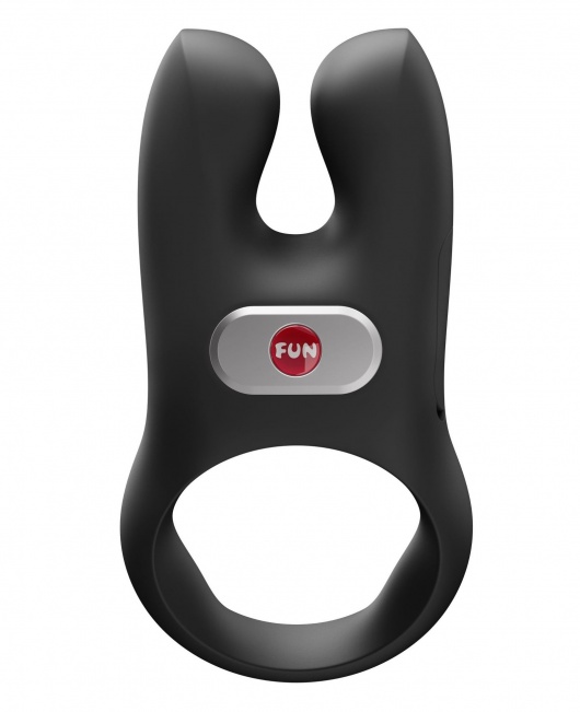 Черное эрекционное виброкольцо Nos - Fun Factory - в Омске купить с доставкой