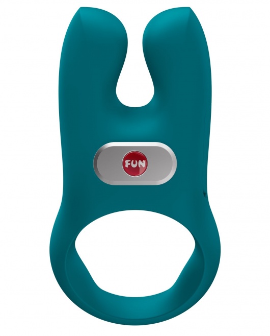 Зеленое эрекционное виброкольцо Nos - Fun Factory - в Омске купить с доставкой