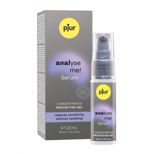 Расслабляющая анальная сыворотка pjur Analyse Me Serum - 20 мл. - Pjur - купить с доставкой в Омске