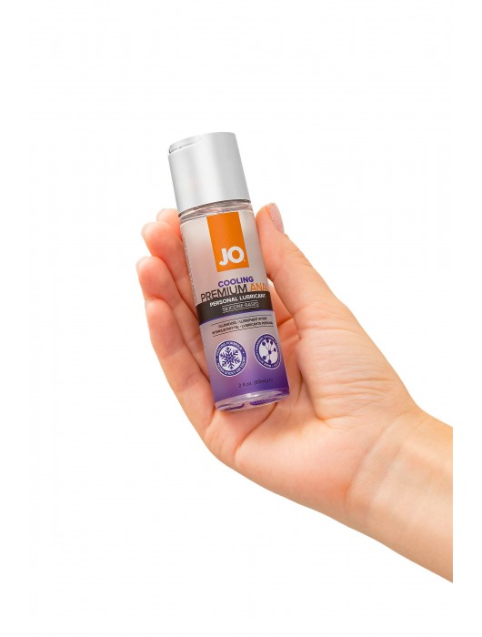 Анальный охлаждающий лубрикант на силиконовой основе JO PREMIUM ANAL COOLING - 60 мл. - System JO - купить с доставкой в Омске