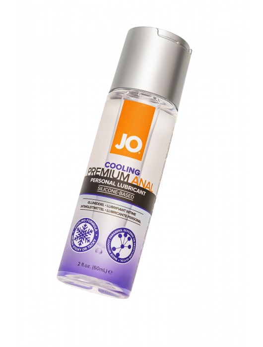 Анальный охлаждающий лубрикант на силиконовой основе JO PREMIUM ANAL COOLING - 60 мл. - System JO - купить с доставкой в Омске