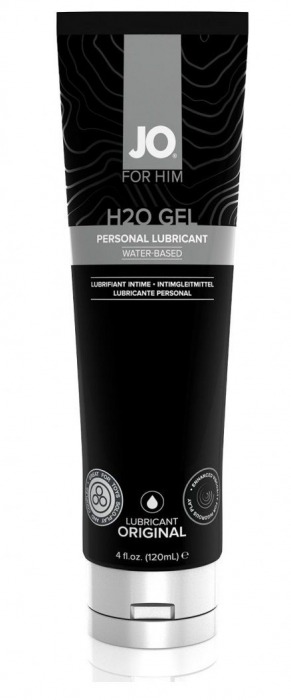 Лубрикант-гель для мужчин JO H2O GEL ORIGINAL - 120 мл. - System JO - купить с доставкой в Омске