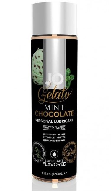 Лубрикант с ароматом мятного шоколада JO GELATO MINT CHOCOLATE - 120 мл. - System JO - купить с доставкой в Омске