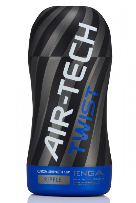 Мастурбатор с регулируемой плотностью обхвата Custom Strength CUP Twist Ripple - Tenga - в Омске купить с доставкой