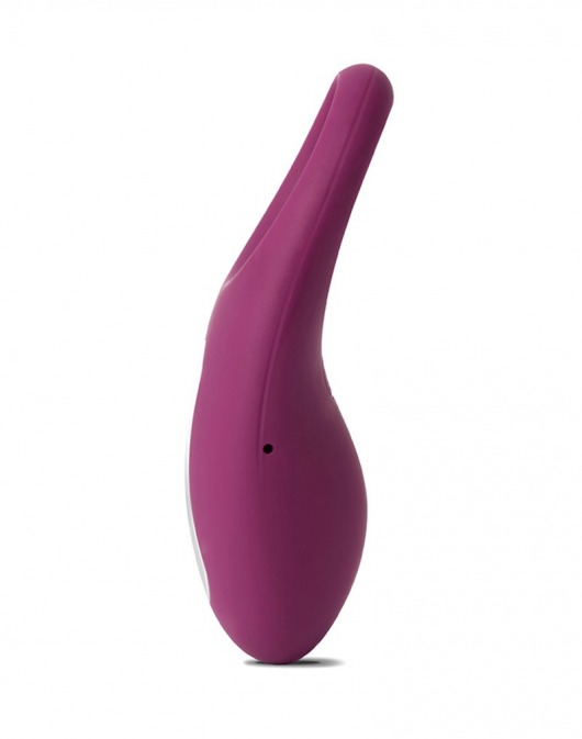 Фиолетовое эрекционное кольцо Winni Violet с вибрацией и пультом ДУ - Svakom - в Омске купить с доставкой