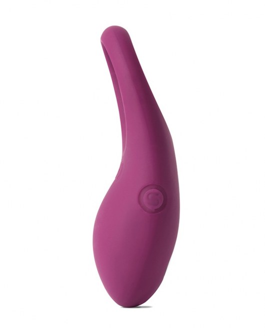 Фиолетовое эрекционное кольцо Winni Violet с вибрацией и пультом ДУ - Svakom - в Омске купить с доставкой