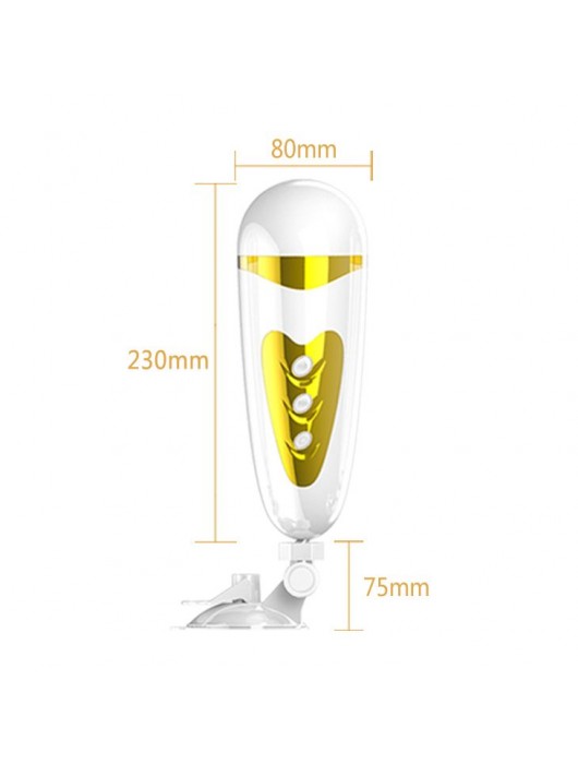 Мега-мастурбатор вагина Sally с вибрацией и голосом - Baile - в Омске купить с доставкой