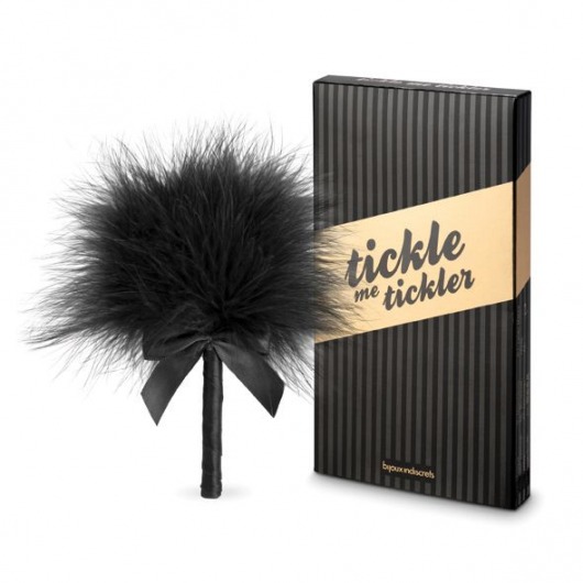Пуховка для эротических игр Tickle Me Tickler - Bijoux Indiscrets - купить с доставкой в Омске