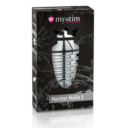 Анальный плаг для электростимуляции Hector Helix Buttplug L - 11,5 см. - MyStim - купить с доставкой в Омске